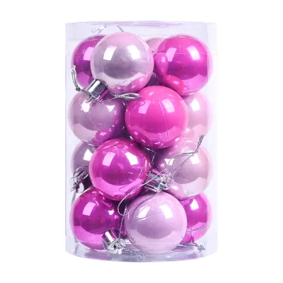 Christmas Decorative Plastic Tree Ball Pendant