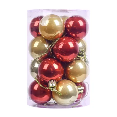 Christmas Decorative Plastic Tree Ball Pendant