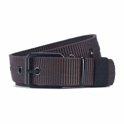 Men's Fashion Casual Square Pin Buckle Canvas Belt