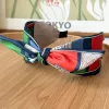Colorblock Red Green Hairband