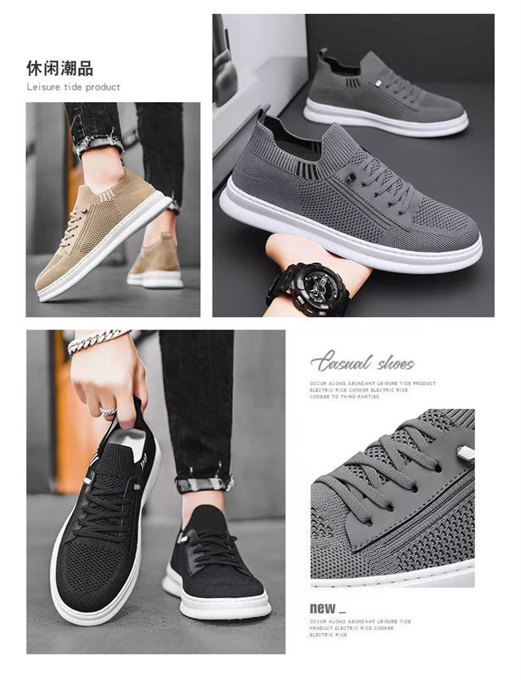 Wholesale Men Fashion Leisure Sports Mesh Ventilated Lace-Up Wholesale Men Fashion Leisure Sports Mesh Ventilated Lace-Up
