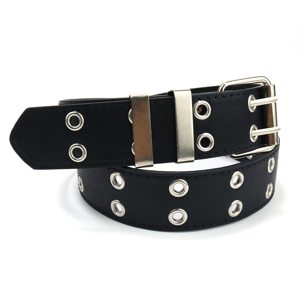 00s y2k Scab Belt Loop Pouch 裏原 ギャル Punk Skull Rhinestone Rivet Women's High-end Hot Girl Denim