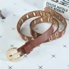 Metal Hollow Belt Coffee
