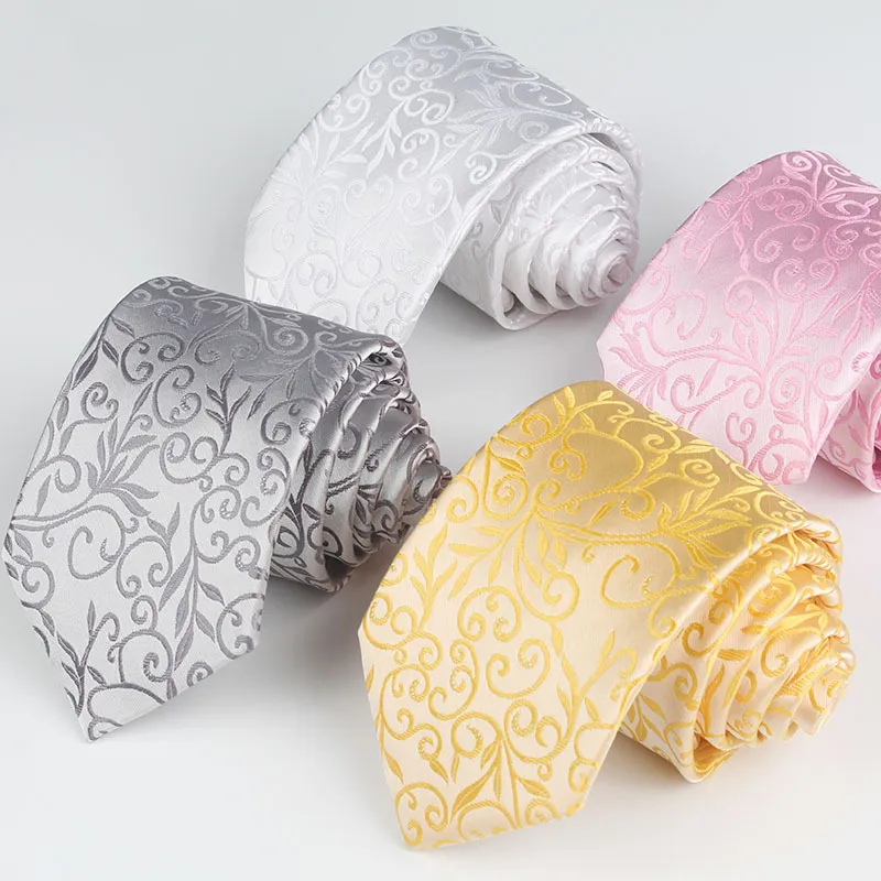 Men's Fashion Polyester Floral Pattern Business Arrow Tie