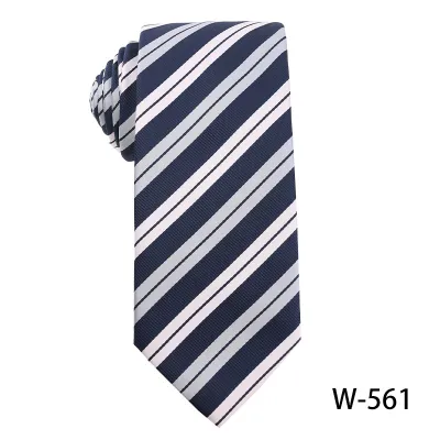 Men's Fashion Stripe Plaid Dot Print Casual Tie