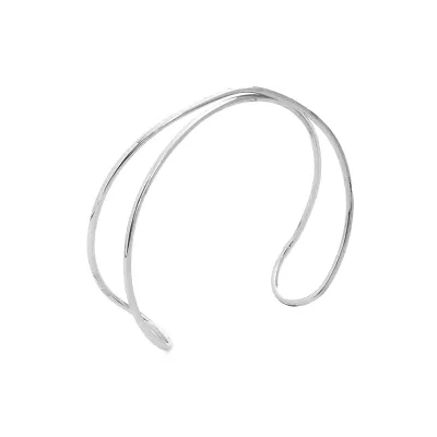 Women's Exaggerated Multi-Layer Cross Hollow Adjustable Bracelet Arm Ring