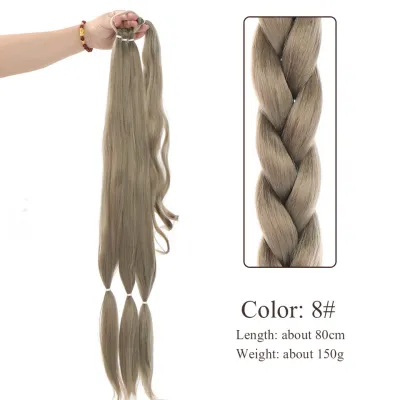 Wig Braid Children Women Fashion Chemical Fiber Long Braided Hair Extension