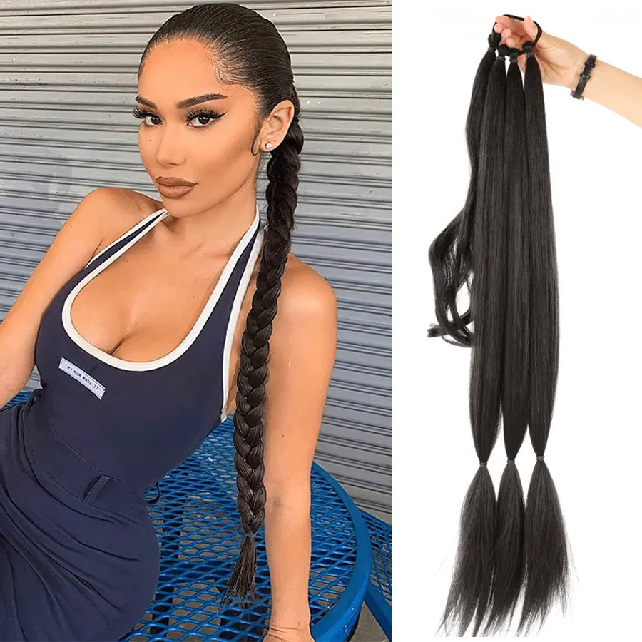 Wig Braid Children Women Fashion Chemical Fiber Long Braided Hair Extension