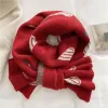 [Red] Christmas Hat Scarf