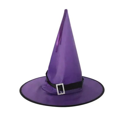 Halloween Party Decoration Props LED Glowing Witch Hat Cloth