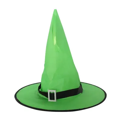 Halloween Party Decoration Props LED Glowing Witch Hat Cloth