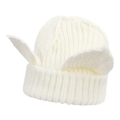 Autumn Winter Women Fashion Creative Devil Ear Thickened Knitted Hat