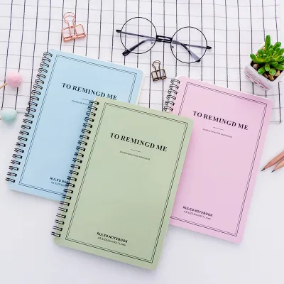 Simple Student Candy Color A5 Coil Notebook
