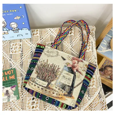 Bohemian Vintage Large Capacity Handbag Shell Bag