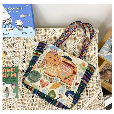 Bohemian Vintage Large Capacity Handbag Shell Bag