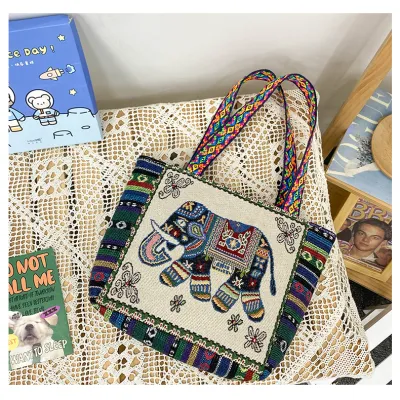 Bohemian Vintage Large Capacity Handbag Shell Bag