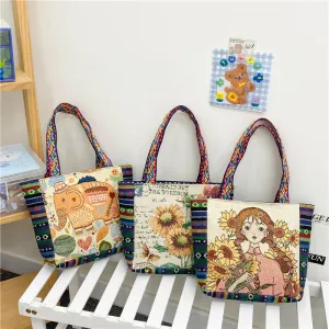 Bohemian Vintage Large Capacity Handbag Shell Bag