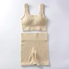 Off-White Square Collar Bra Shorts