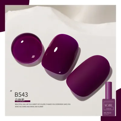 Candy Fluorescent Morandi Nail Gel Polish