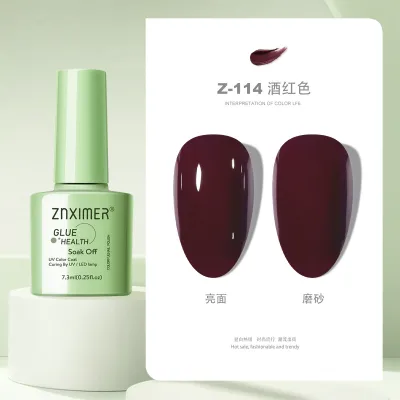 Summer Popular Ice Penetration Monochrome Nail Polish 3 Years Shelf Life