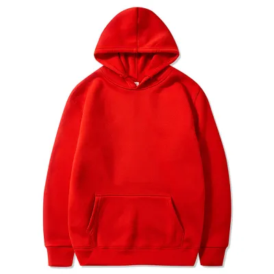 Men Tops Casual V-Neck Pullover Hoodie Long Sleeve Polyester Streetwear