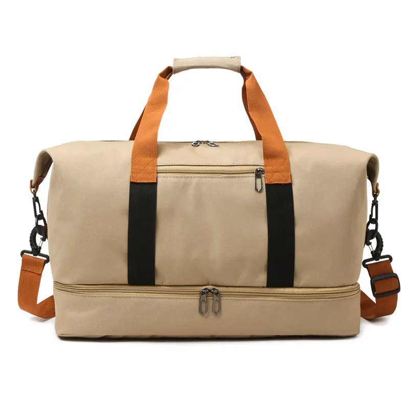 Men Casual Sports Travel Oxford Duffle Bag Free Size