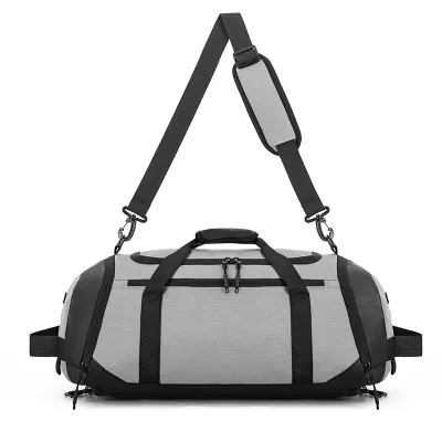 Men Casual Sports Dry Wet Separation Oxford Duffle Bag 55L