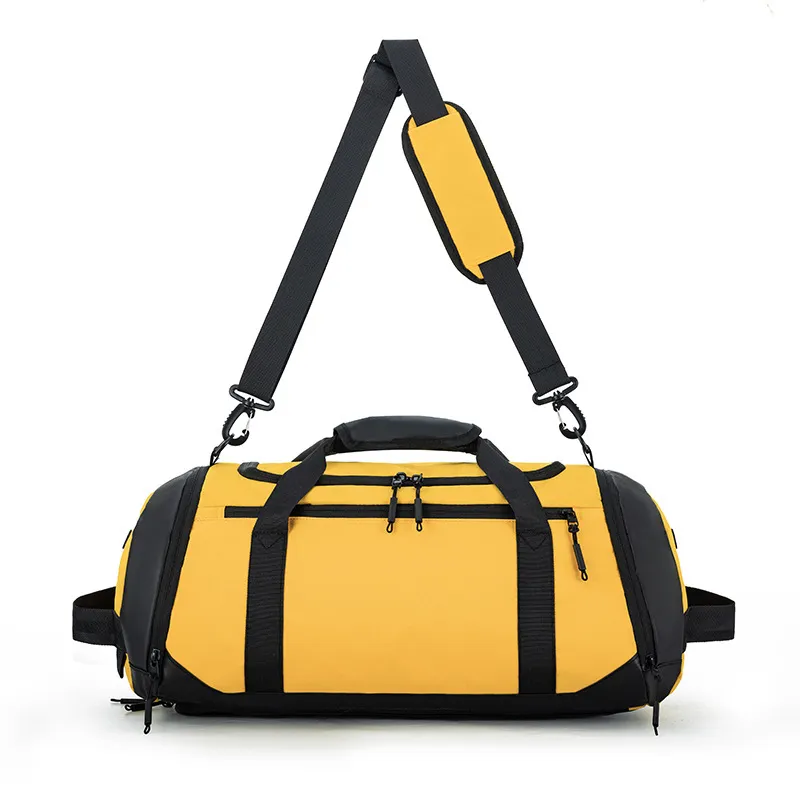 Men Casual Sports Dry Wet Separation Oxford Duffle Bag 55L