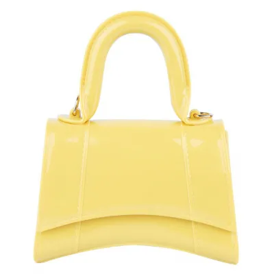 Children Fashion Macaroon Candy Color Handle Crossbody Jelly Bag