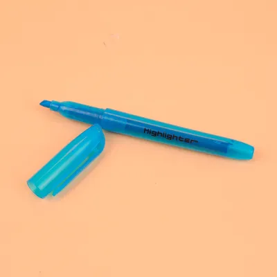 Multicolor Large Capacity Highlighter Markers Oblique Head Hand Account Stationery