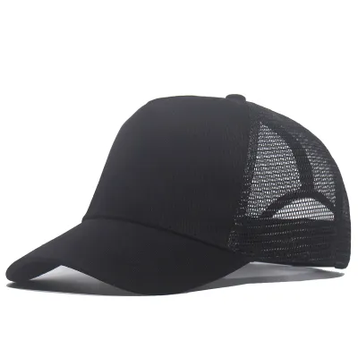 Summer Simple Fashion Mesh Breathable Color Matching Sunshade Cap