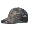 Camouflage Hat Black Net