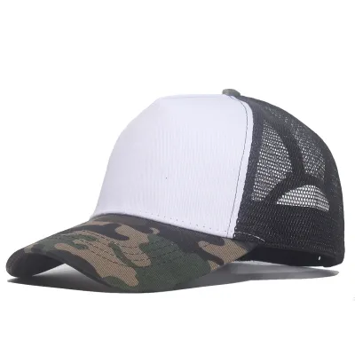 Summer Simple Fashion Mesh Breathable Color Matching Sunshade Cap