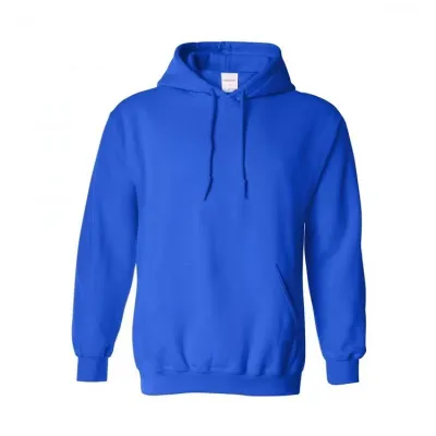 Men Street Pullover Hoodie V-Neck Long Sleeve Solid Color Fleece-Lined Casual Top