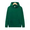 D.Green Solid Color Sweater