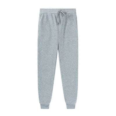 Men Fashion Casual Basic Solid Color Fleece Long Sleeve Hoodies Pants