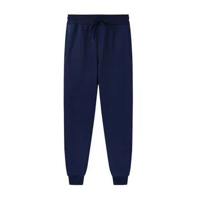 Men Fashion Casual Basic Solid Color Fleece Long Sleeve Hoodies Pants