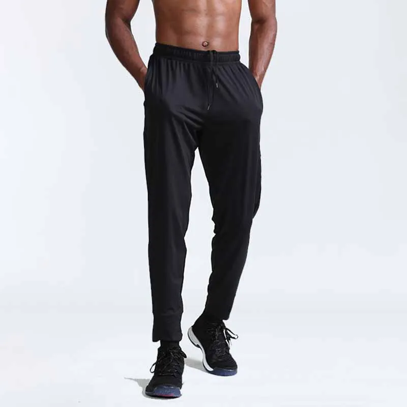 Men's Fashion Casual Athleisure Solid Color Quick Drying Slim Fit Pants