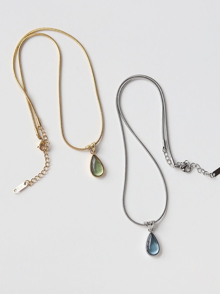 【TATIANA】Water Drop Pendant Necklace NZ2416〜ネックレス TATIANA】Water Drop Pendant Necklace NZ2416〜ネックレス