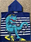 New YM Glasses Dinosaur Children'S Bath Towel Beach Towel Cloak