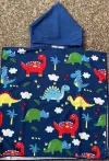 Dinosaur Continental Children'S Bath Towel Beach Towel Cape Cape