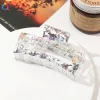 8.5Cm Square-Big Flower Purple Yellow