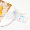 8.5Cm Square-Multicolor Snowflakes