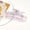 8.5Cm Square-Flower Butterfly Purple