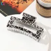 8.5Cm Square-Brown Leopard Lt.Grey