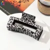 8.5Cm Square-Brown Leopard Dusty Blue