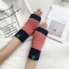 161 Herringbone-Navy Blue Red