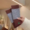 178 Fine Horizontal Stripes-Coffee