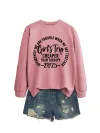 Rose Gold Sweatshirt (Black Font)