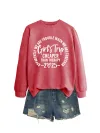 Red Sweater (White Font)
